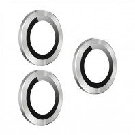 Защитное стекло на камеру iPhone 12 Pro Max Blueo Armor Silver